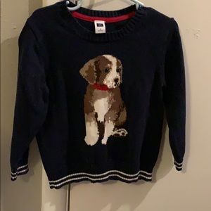 Boys size 3 Janie and Jack pup sweater